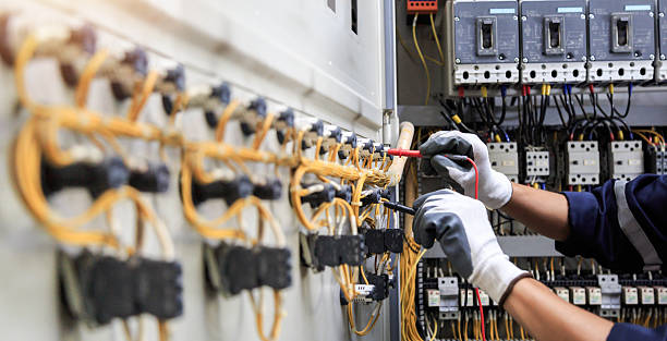 Professional Electrician technician working in East Canton, OH